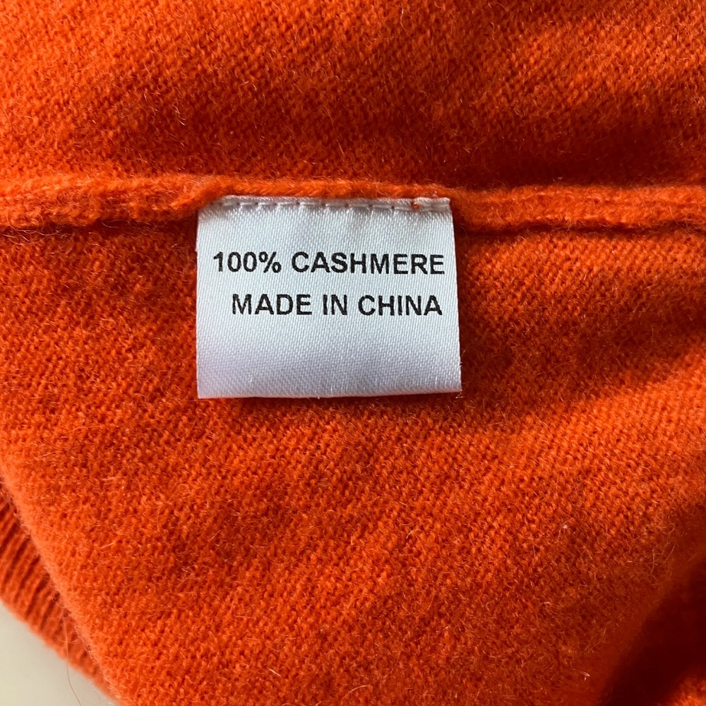NEW w/Tags Lingua Franca Embroidered Cashmere Sweater “What Would Dolly Do?" L - Picture 4 of 4